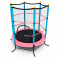 Батут детский DFC SMRKIDS 55" с сеткой, PINK - 1